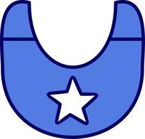 Baby bib Vector Icon