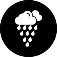 icono de vector de lluvia