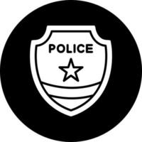 Police Badge Vector Icon