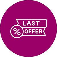 Last Offer Vector Icon