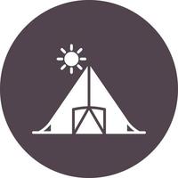 Tent Vector Icon