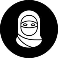 Niqab Vector Icon