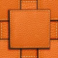 Brown leather texture close up photo