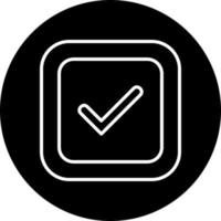 icono de vector de lista de verificación