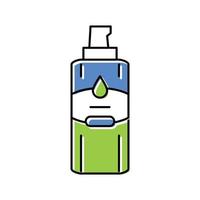 gel moisturizers cream color icon vector illustration
