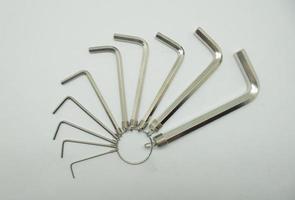 hexagonal key wrench set photo