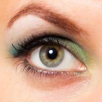 Close-up of a beautiful woman's eye photo