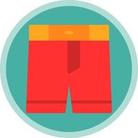 diseño de icono de vector de pantalones cortos