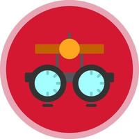 diseño de icono de vector de optometrista