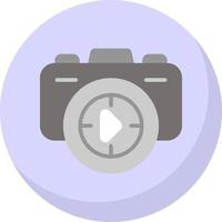 Camera Shots Vector Icon Design