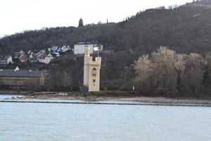 The Mouse Tower near Bingen photo