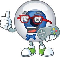 Human eye ball Cartoon character vector