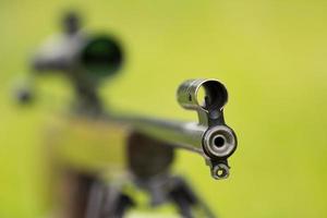 Sniper Rifle close-up photo