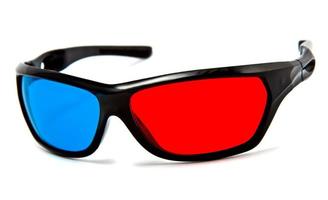 3d cinema glasses photo