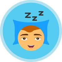 diseño de icono de vector de sueño