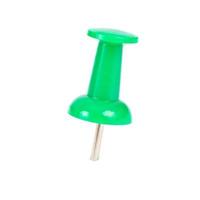 Green Push pin photo