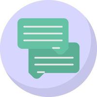 Discussion Vector Icon Design