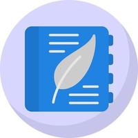 Literary Vector Icon Design