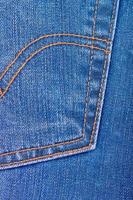 Pocket of jeans. photo