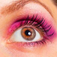 Close-up of a beautiful woman's eye photo