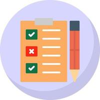 Assessment Vector Icon Design