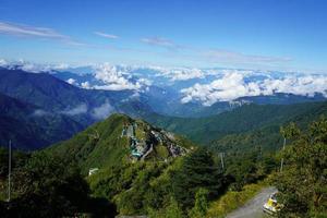 Himalayan Mountain Range from Zuluk Silk Route Sikkim photo