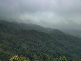 landscape photo of green hills.