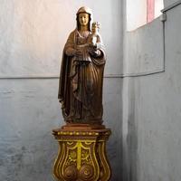 antiguo basílica de bom Jesús antiguo Ir a Iglesia a sur Ir a, India, basílica de bom Jesús en antiguo Ir a, cuales estaba el capital de Ir a en el temprano dias de portugués regla, situado en Ir a, India foto