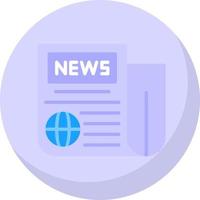 diseño de icono de vector de noticias