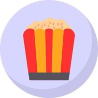 Popcorn Vector Icon Design