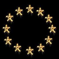 Euro union flag sparkler photo