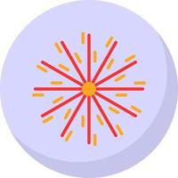 Fireworks Vector Icon Design