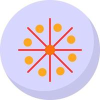 Fireworks Vector Icon Design