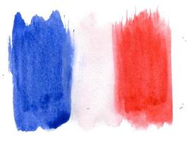 bandera de francia foto