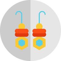 diseño de icono de vector de pendientes