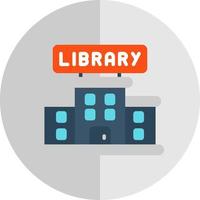 diseño de icono de vector de biblioteca