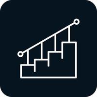 Staircase Vector Icon Design