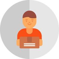 Deliveryman Vector Icon Design