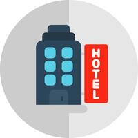 diseño de icono de vector de hotel