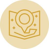 Location Map Vector Icon Design