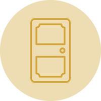 Door Vector Icon Design