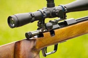 Sniper Rifle Close-up photo