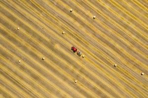 Farm top view photo