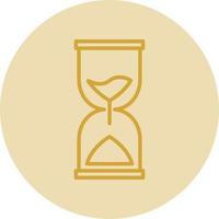 Hourglass Vector Icon Design