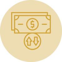 Cash Flow Vector Icon Design