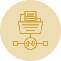 File Transfer Protocol Vector Icon Design