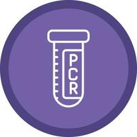 Pcr Test Vector Icon Design