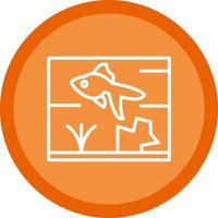 Aquarium Vector Icon Design