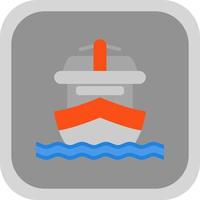 Yatch Vector Icon Design