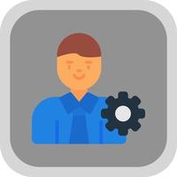 Engineer Vector Icon Design